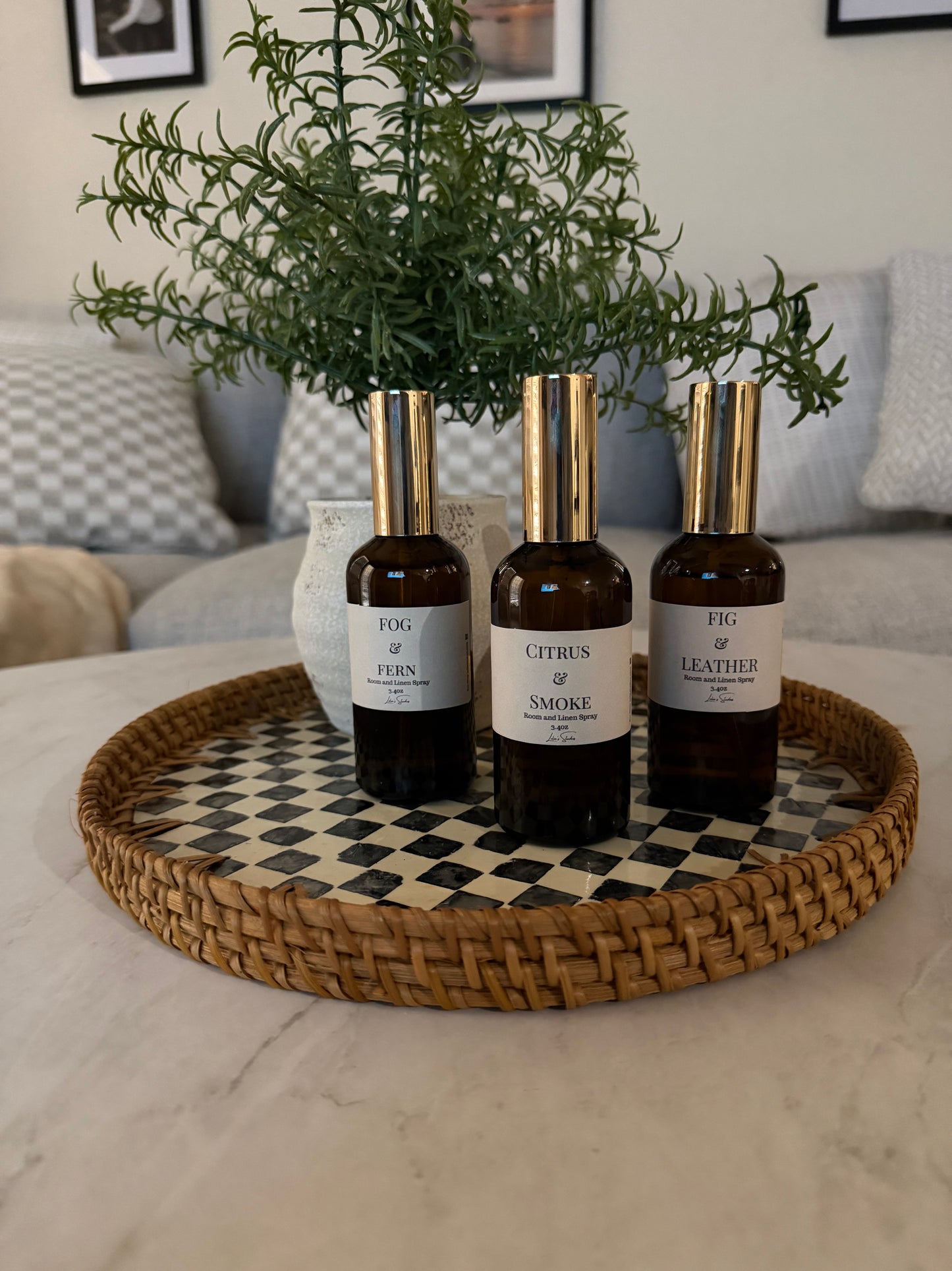 Fig & Leather Room & Linen Spray