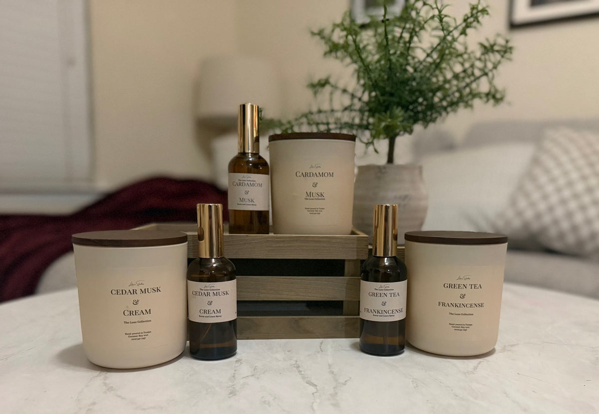 Green Tea & Frankincense Room & Linen Spray - Lolia's Studio