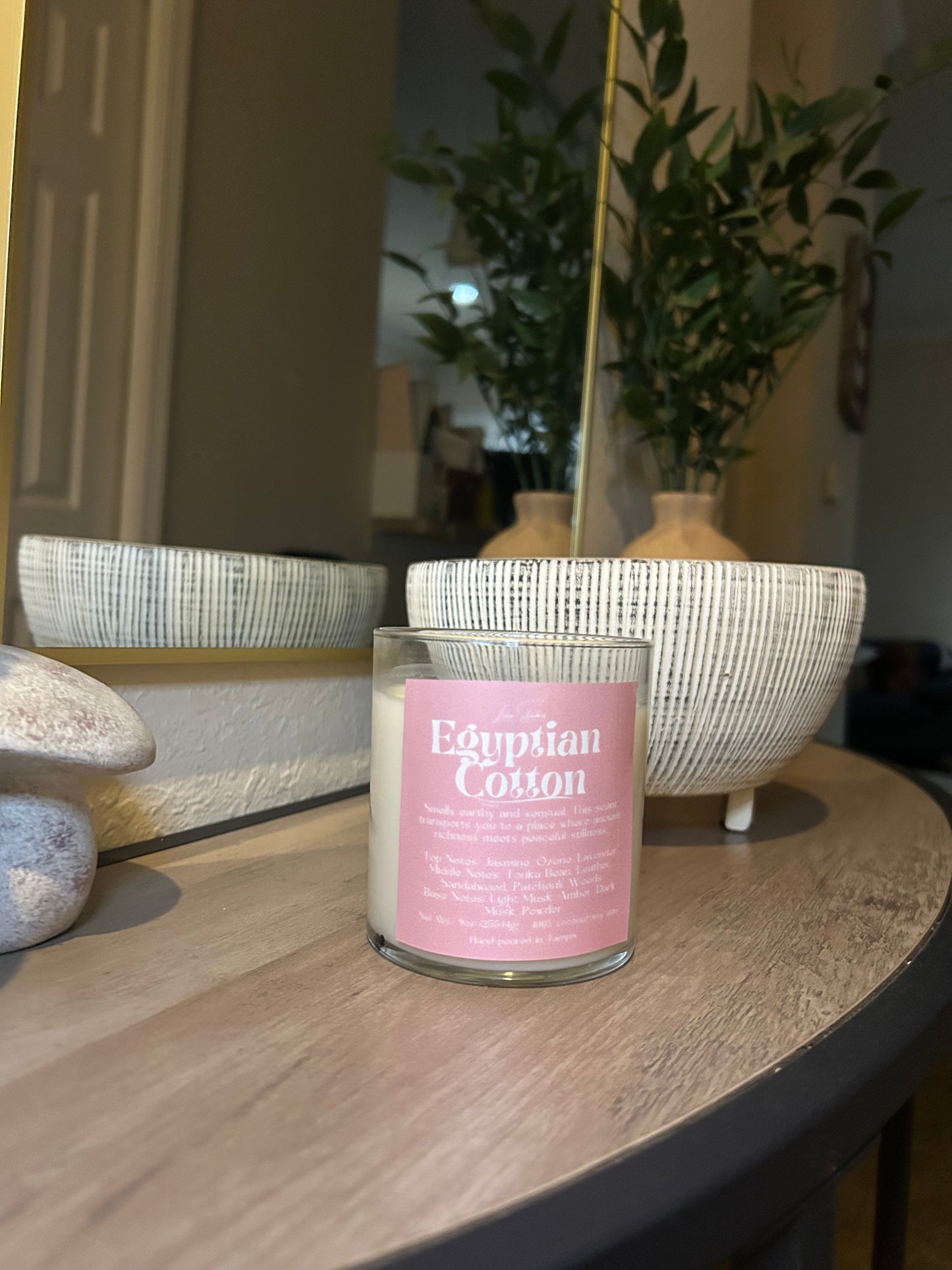 Egyptian Cotton Candle