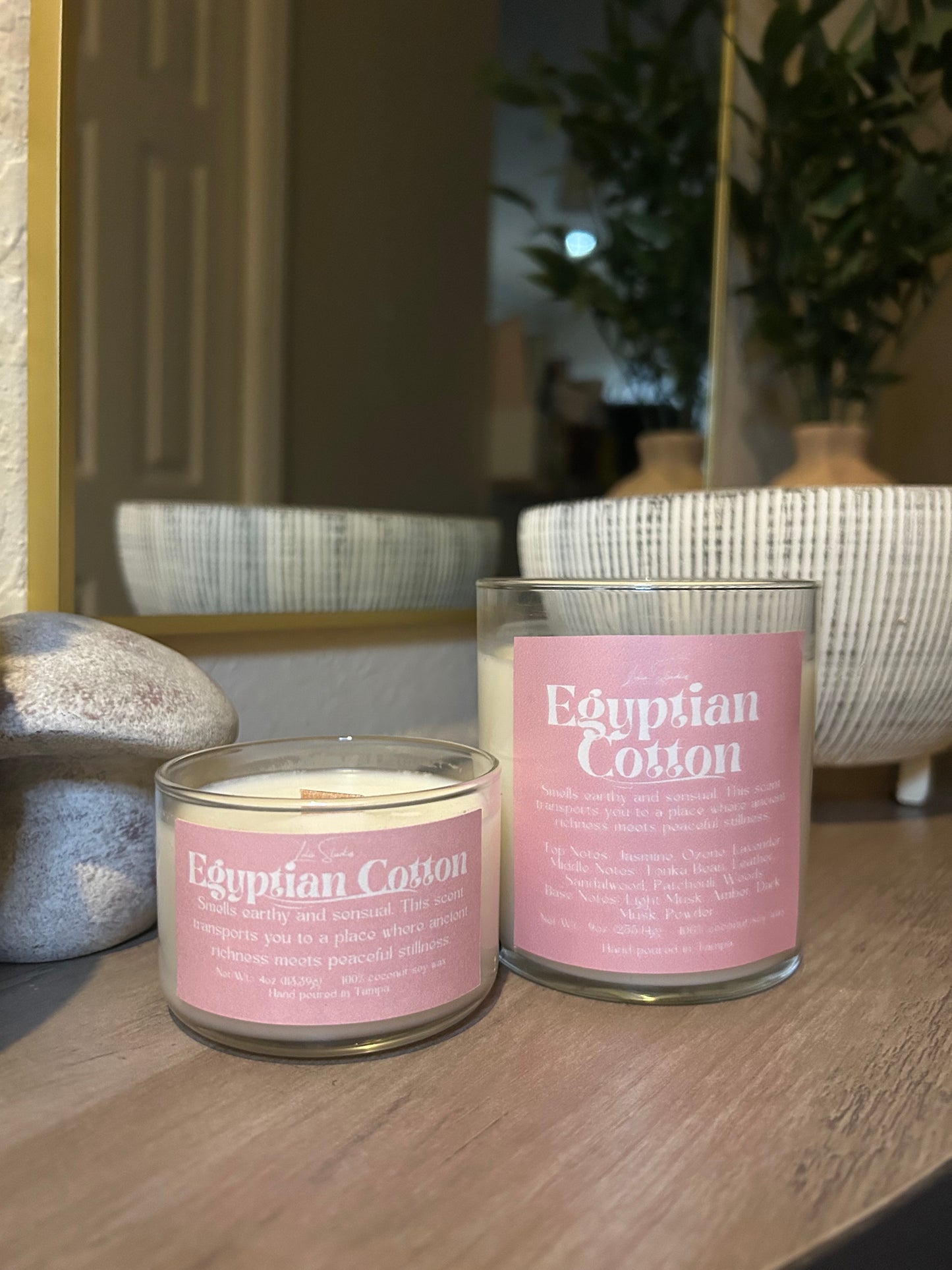 Egyptian Cotton Candle