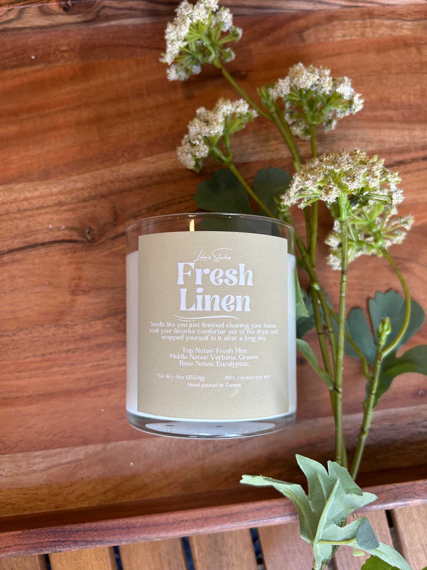 Fresh Linen Candle