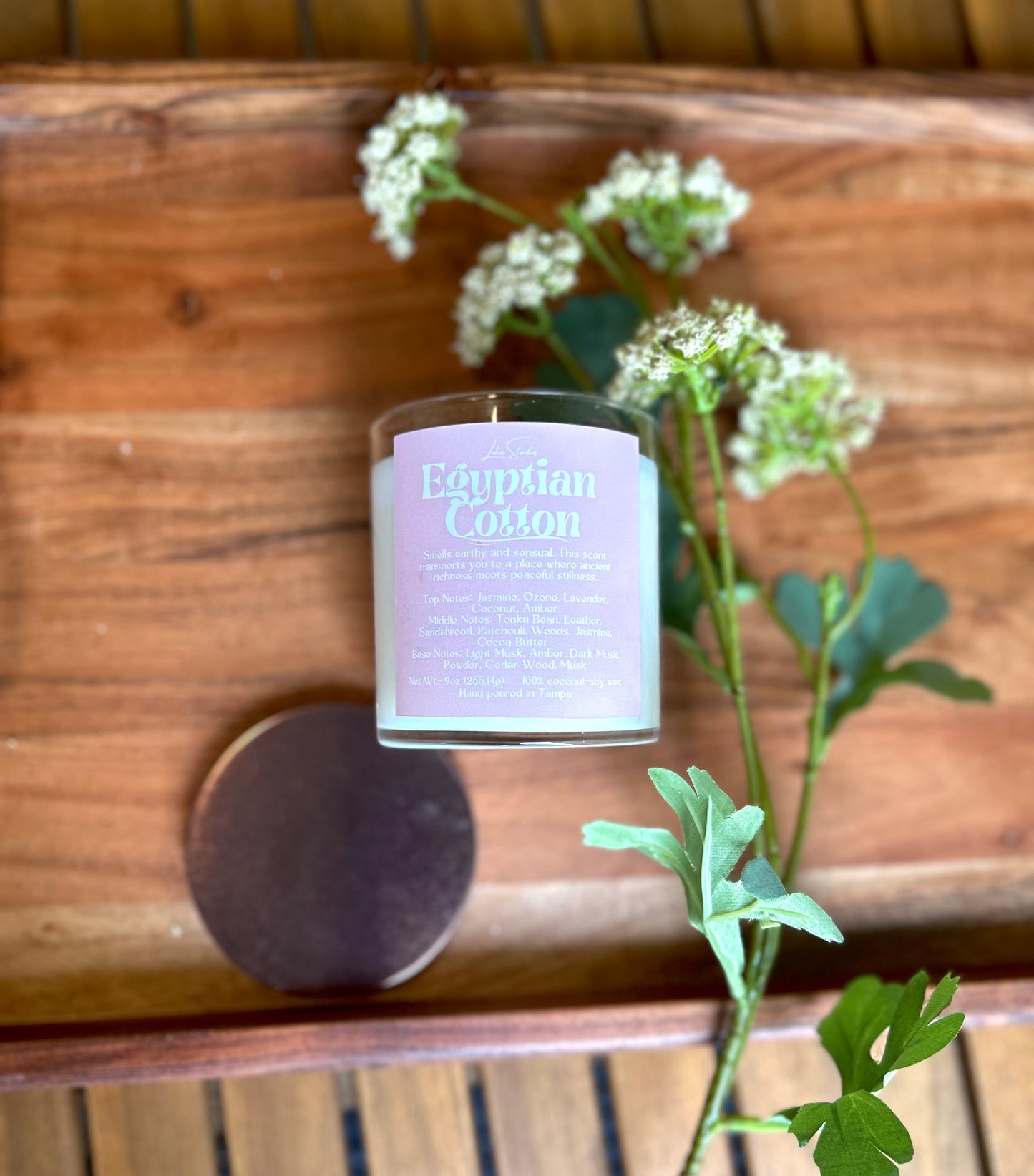 Egyptian Cotton Candle