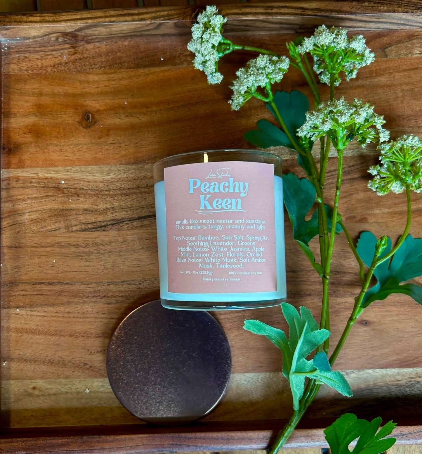 Peachy-Keen Candle