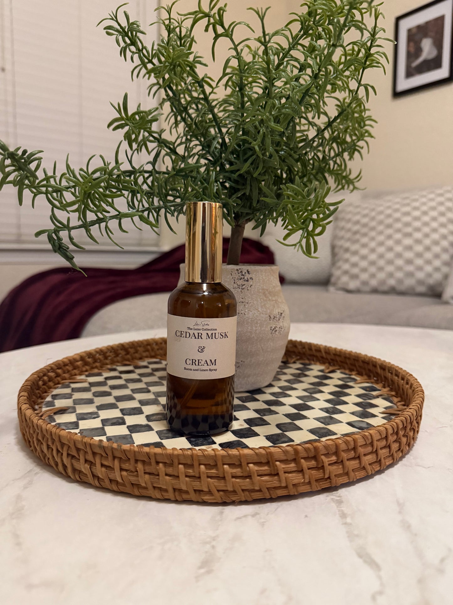 Cedar Musk & Cream Room & Linen Spray