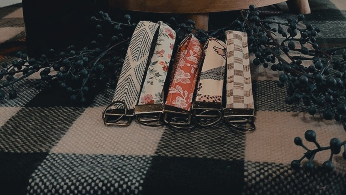 Harvest Collection Key Fobs - Lolia's Studio