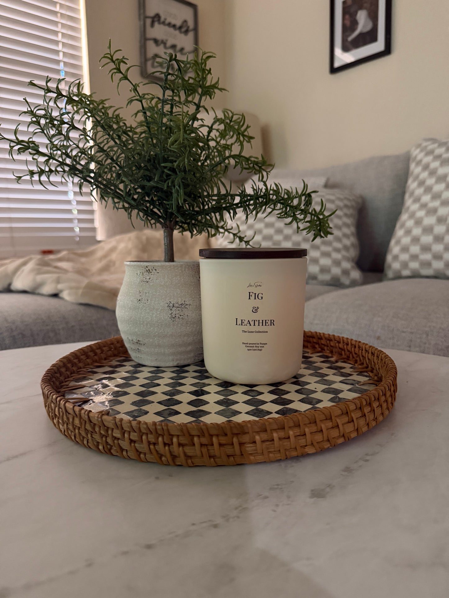 Fig & Leather Candle