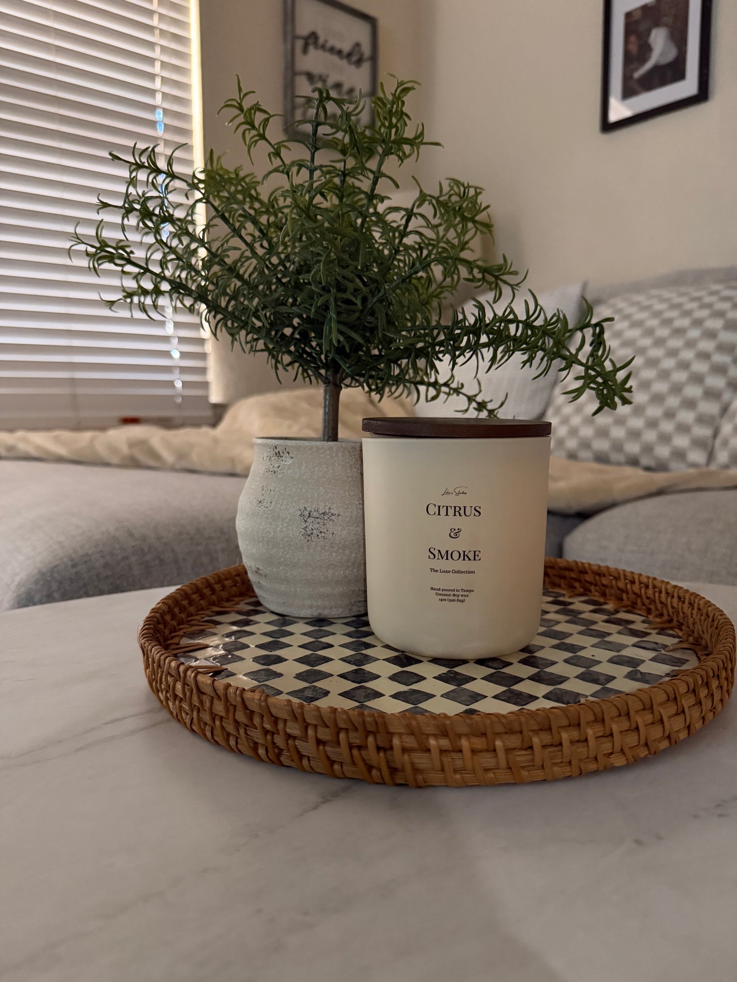 Citrus & Smoke Candle