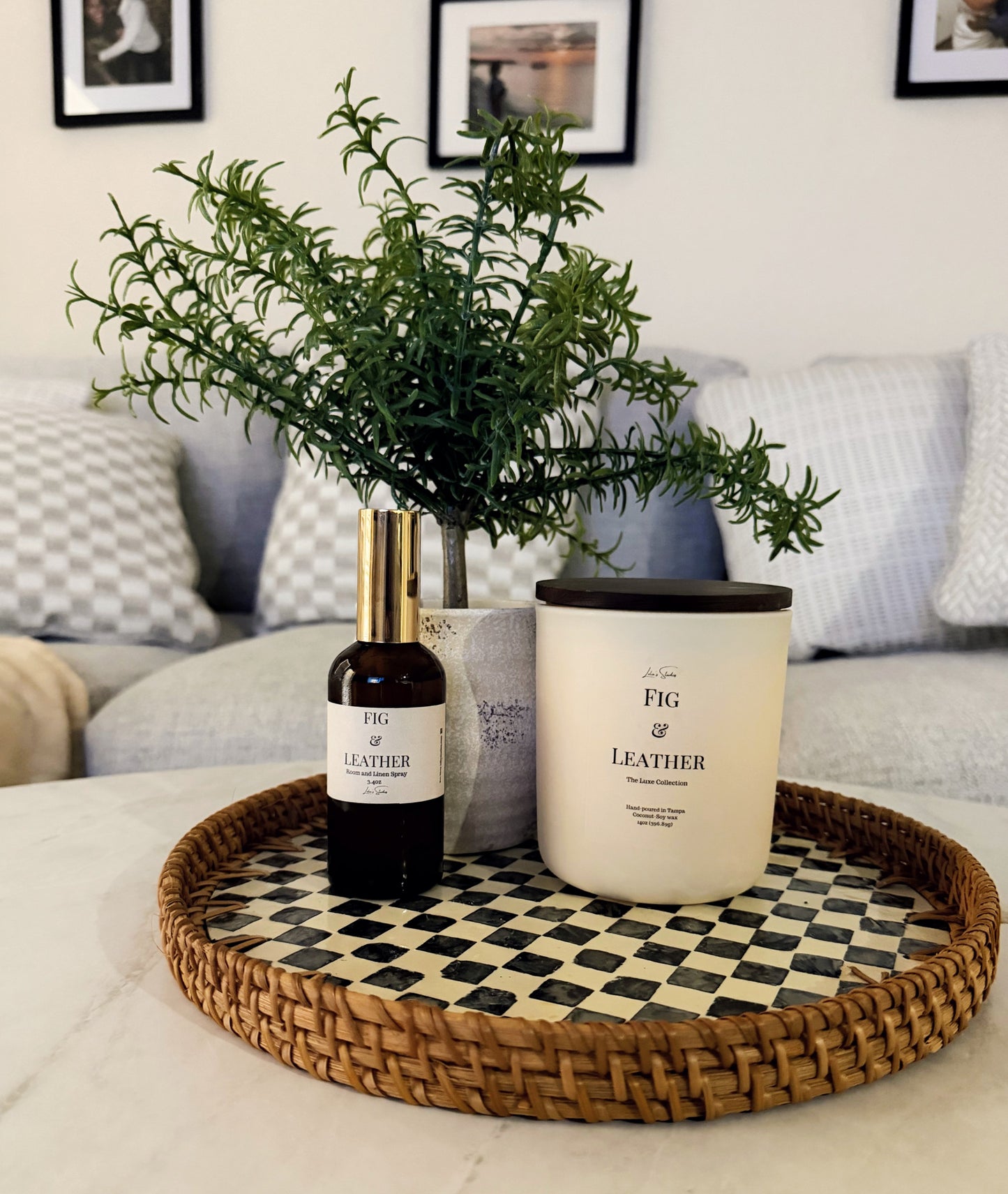 Fig & Leather Room & Linen Spray
