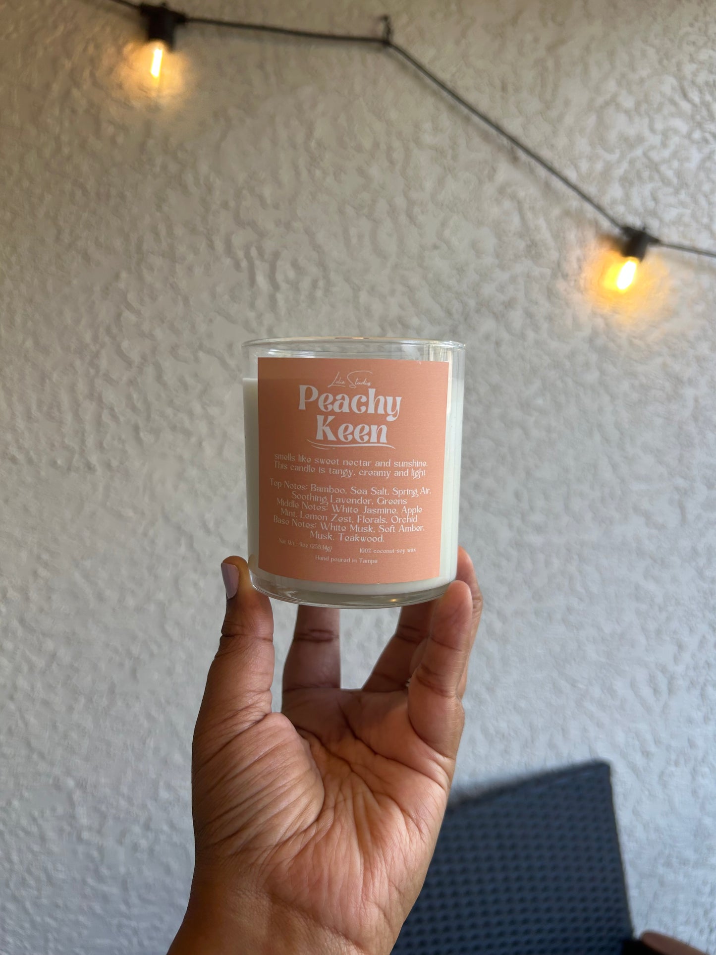 Peachy-Keen Candle